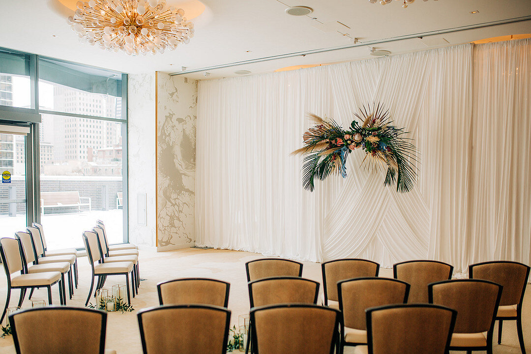 Intimate Wedding at the Viceroy Hotel by Paris Events featured on CHI thee WED