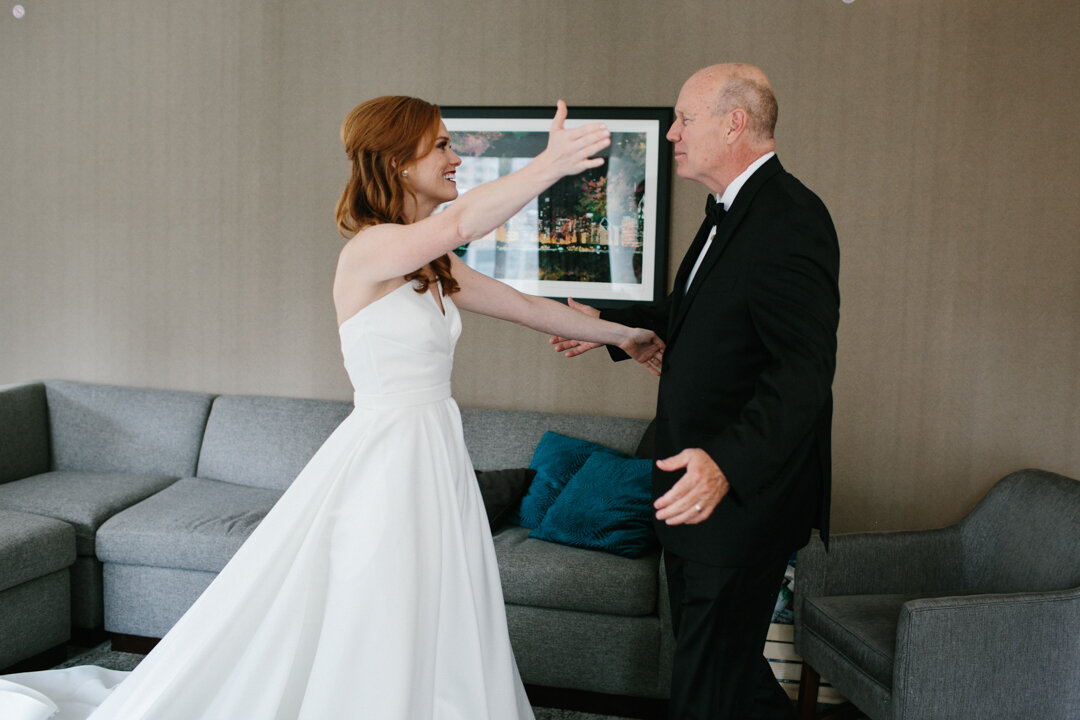 Traditional Fall Wedding at Theater on the Lake featured on CHI thee WED