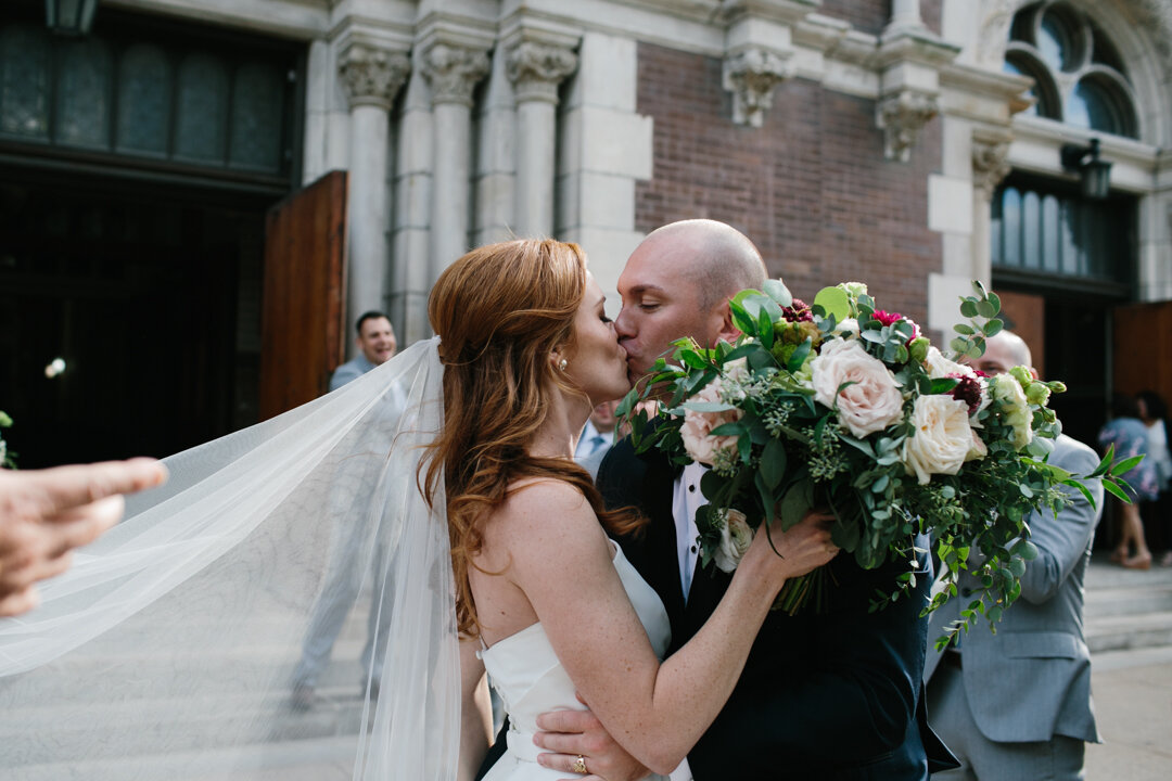 Traditional Fall Wedding at Theater on the Lake featured on CHI thee WED