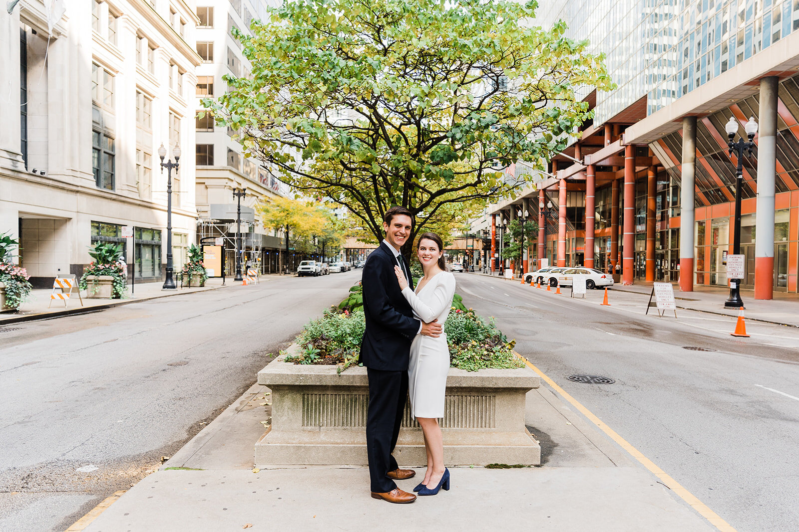 Chicago City Hall COVID Elopement by Rempel Photography featured on CHI thee WED