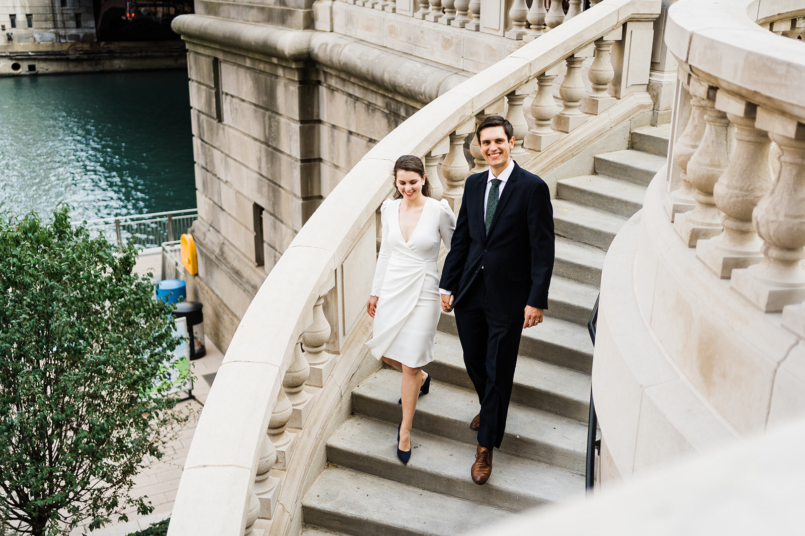 Chicago City Hall COVID Elopement by Rempel Photography featured on CHI thee WED