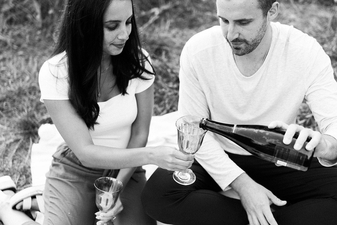 Romantic Golden Hour Engagement Session in Lincoln Park captured by Joshua Harrison Photography