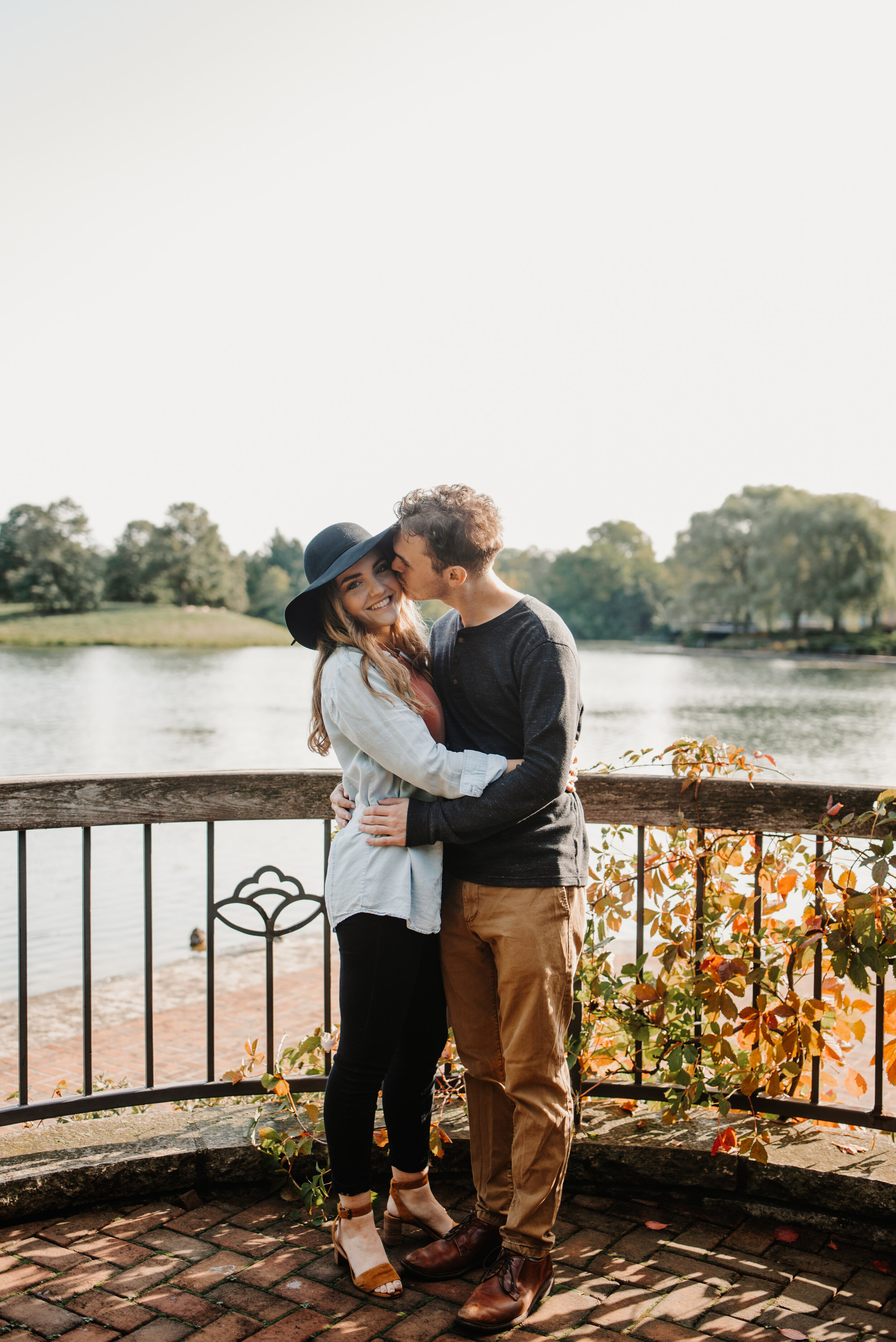 Sunny Botanic Garden Engagement Session captured by Dana Bell Photography | CHI thee WED