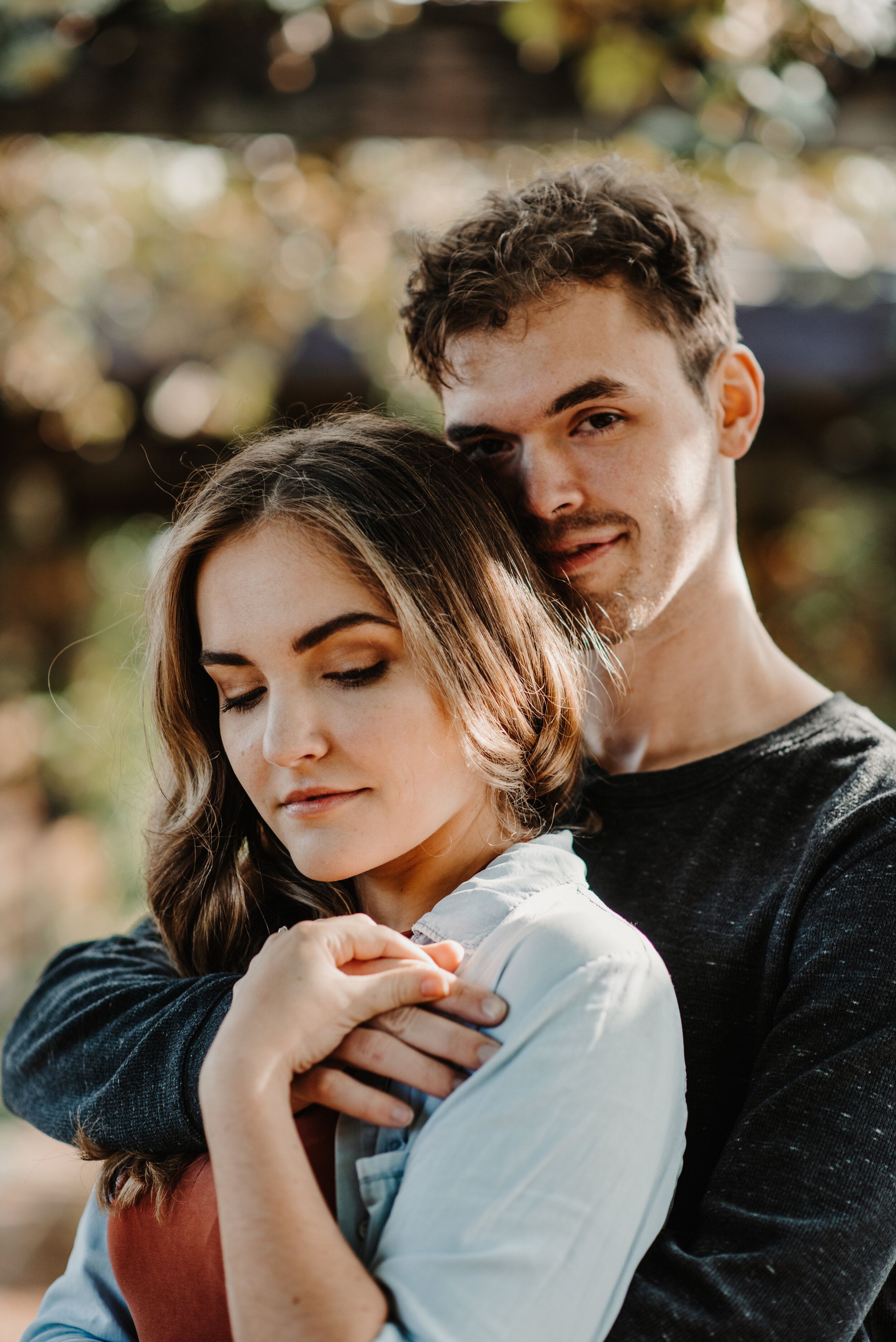 Sunny Botanic Garden Engagement Session captured by Dana Bell Photography | CHI thee WED