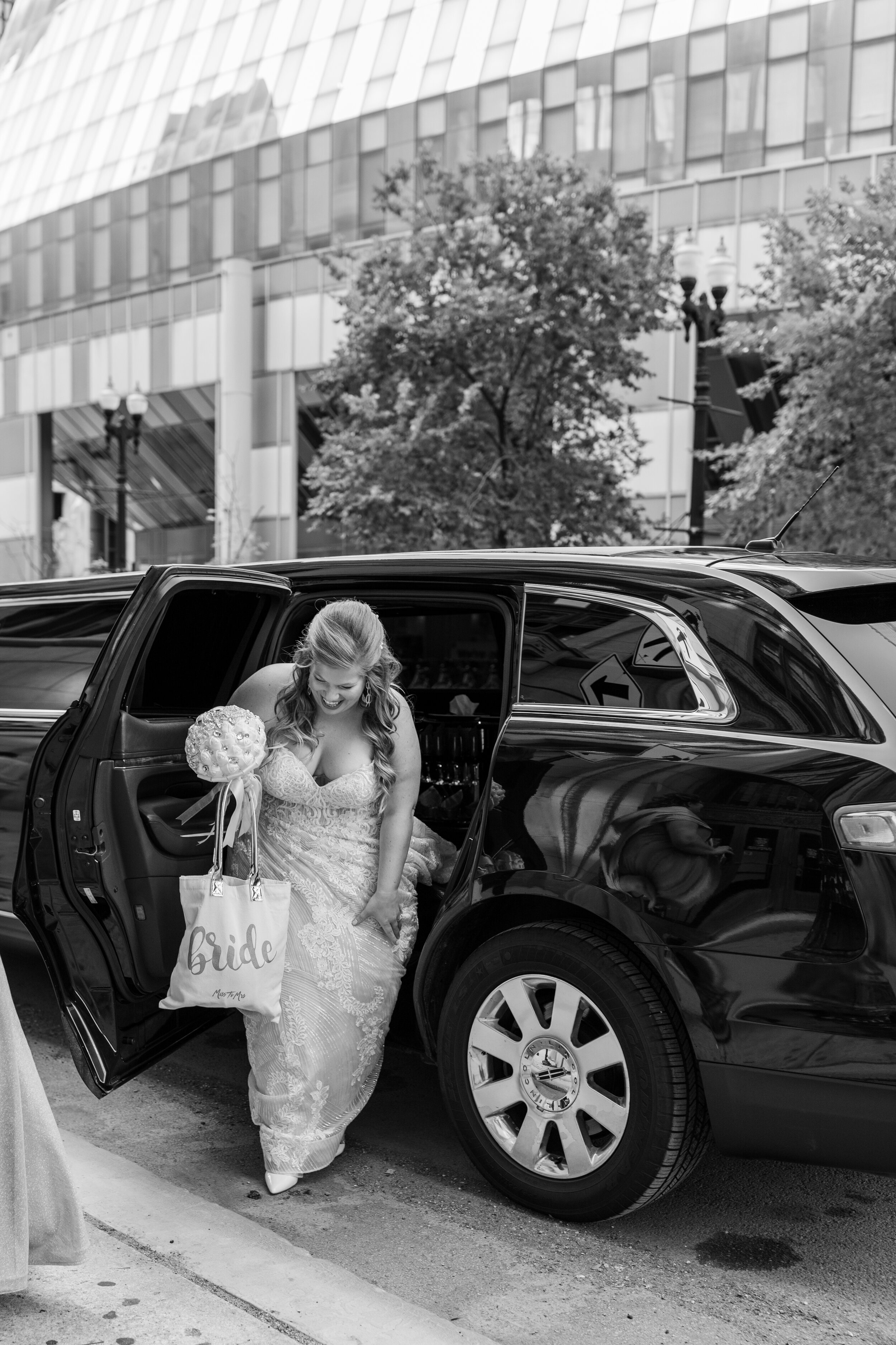 Quaint Downtown Chicago Cook County Courthouse Elopement captured by Bridgette Benson Photography