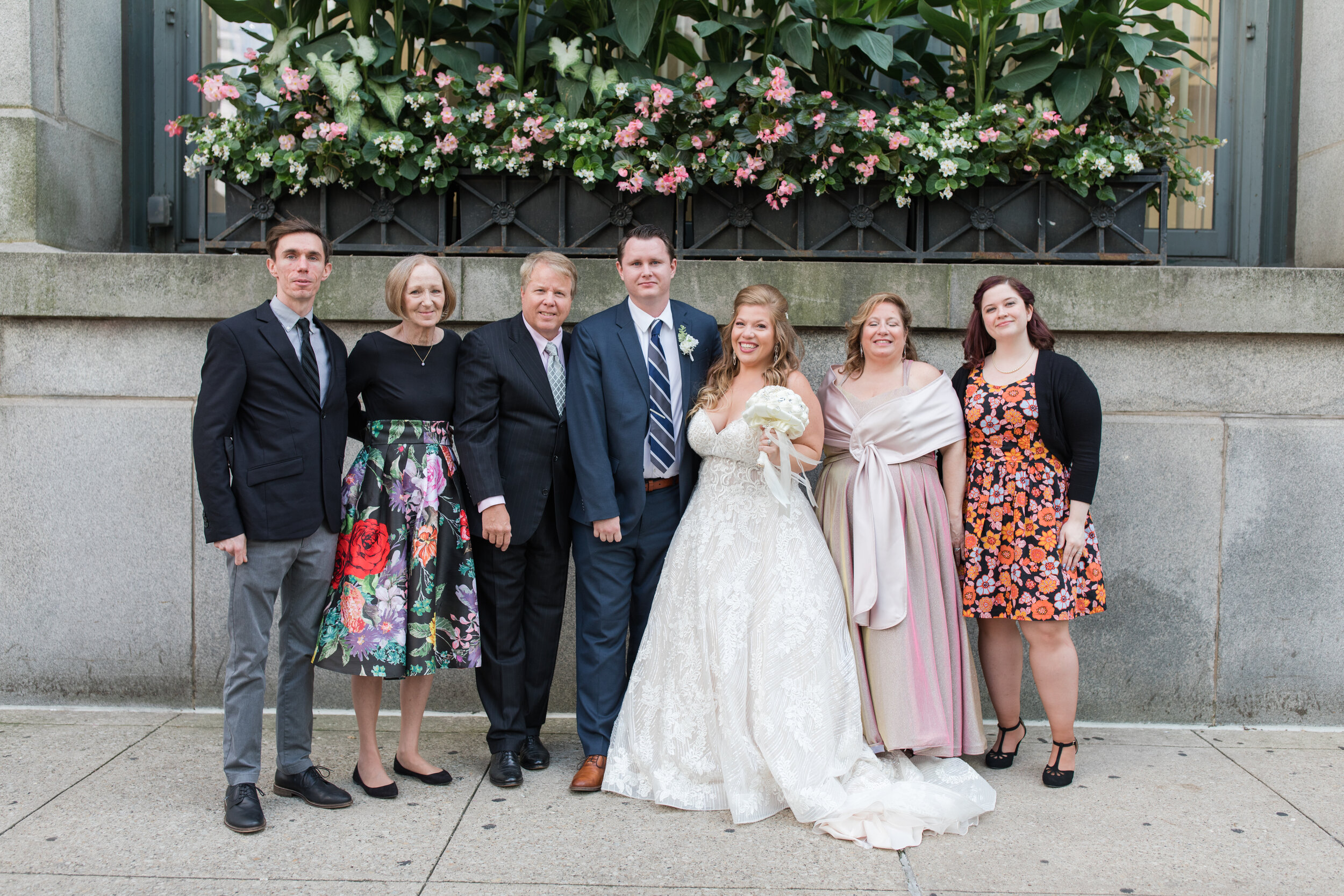 Quaint Downtown Chicago Cook County Courthouse Elopement captured by Bridgette Benson Photography