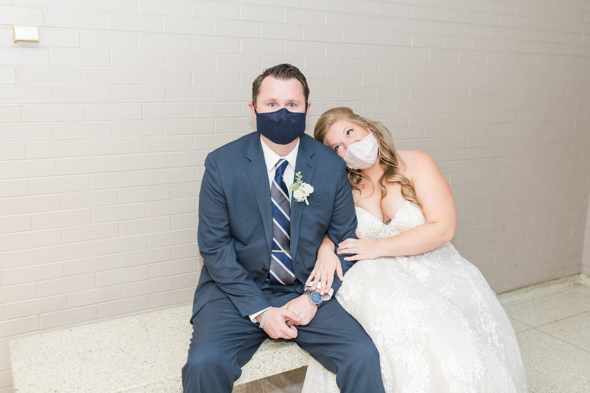 Quaint Downtown Chicago Cook County Courthouse Elopement captured by Bridgette Benson Photography