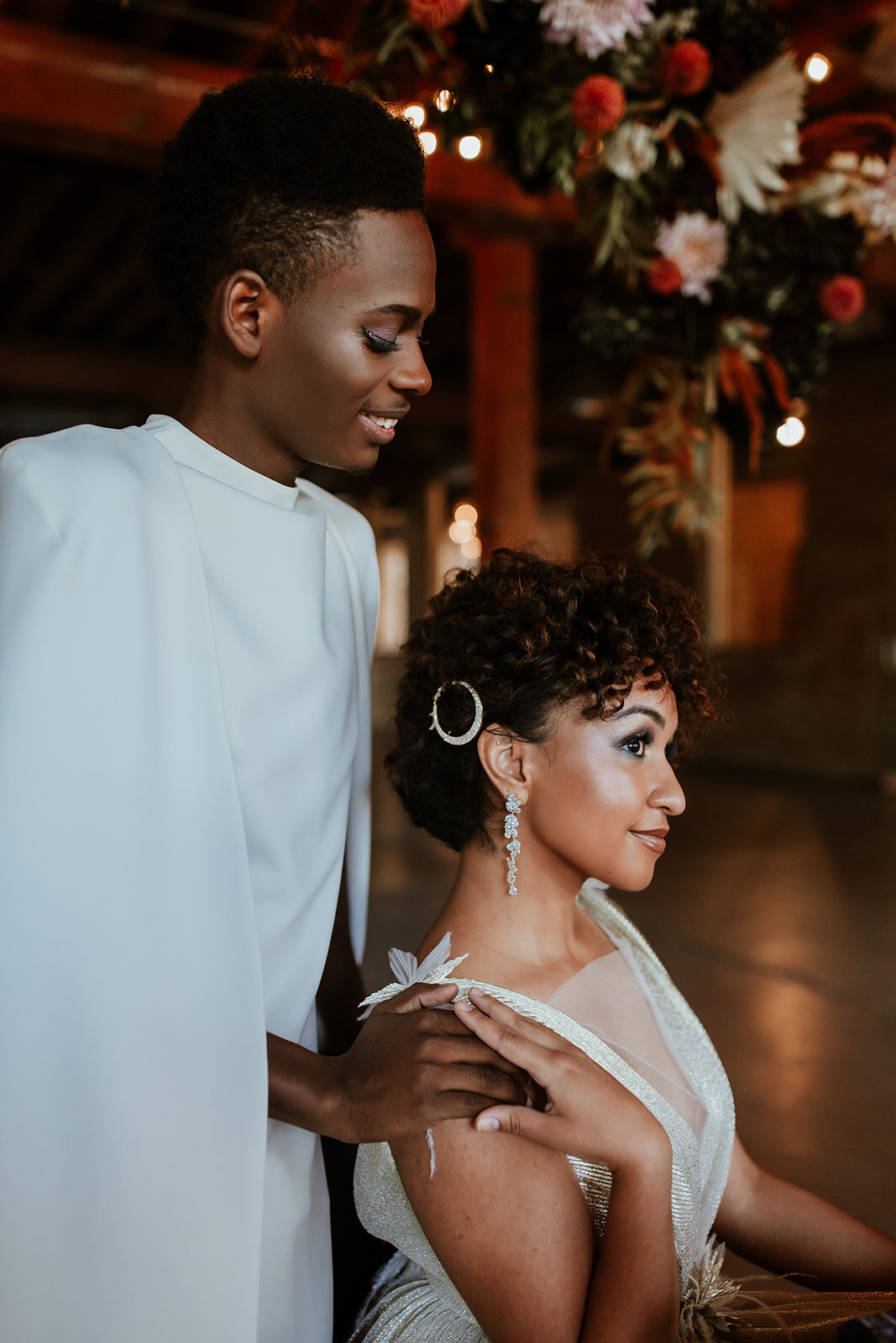 Enchanted Cosmos Inspired Styled Shoot captured by Lauren Lucile Creative | CHI thee WED