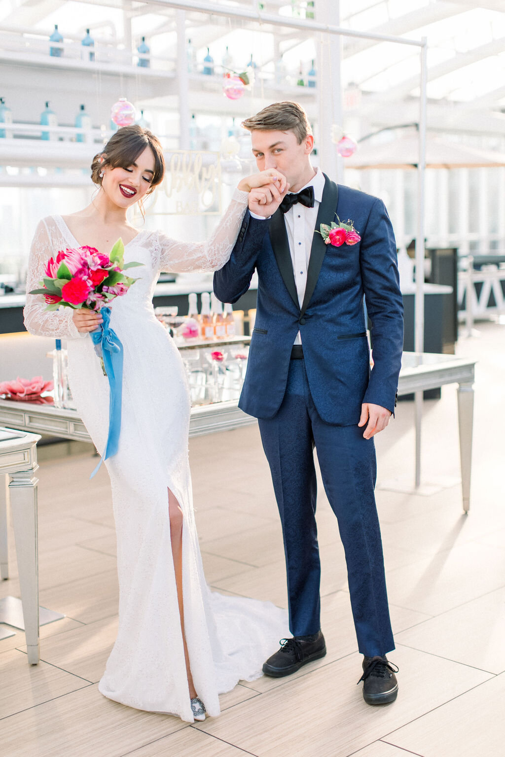 Berry Glamour Styled Shoot by Chicago wedding planner BWEDDINGS  | CHI thee WED