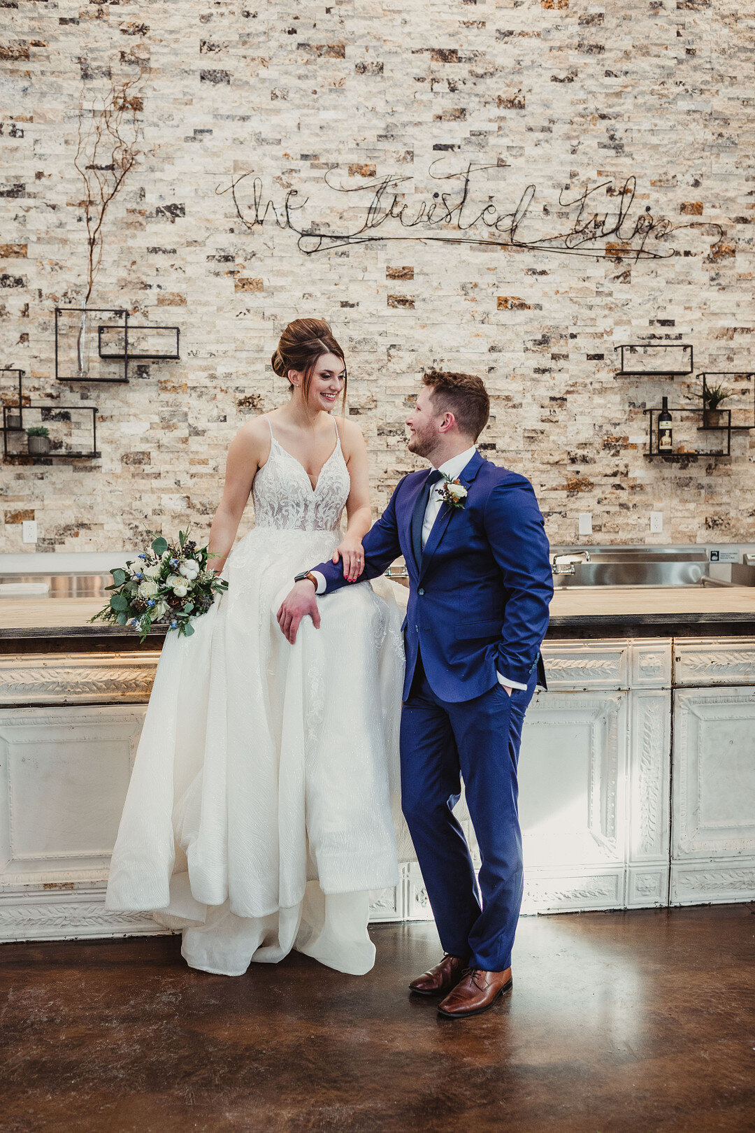 Industrial Chic Barn Wedding Inspiration | Monika Thorpe Photography