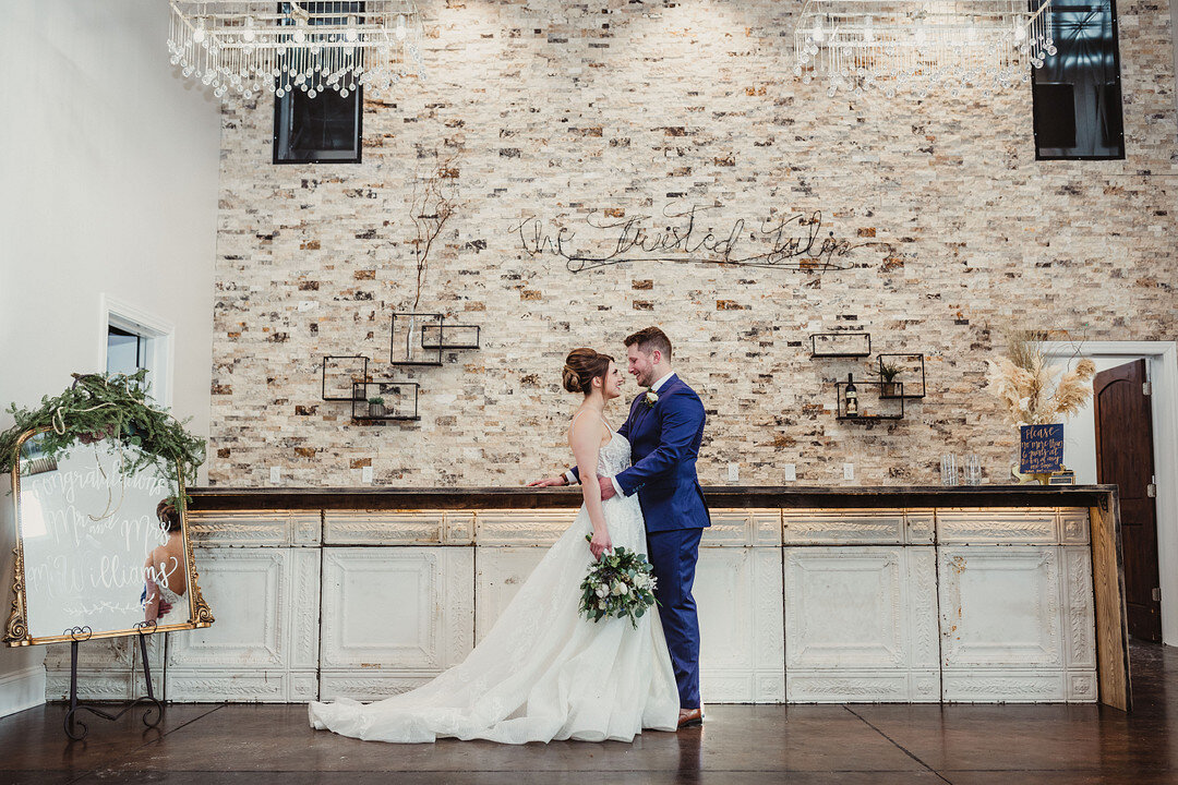 Industrial Chic Barn Wedding Inspiration | Monika Thorpe Photography