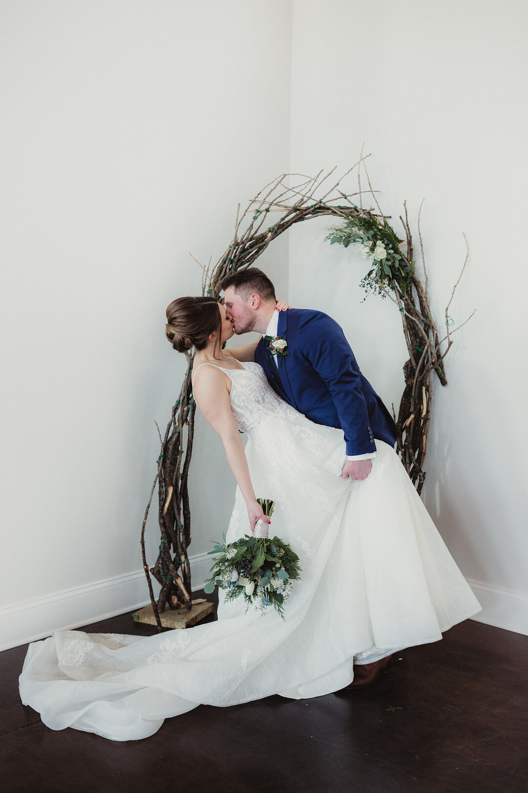 Industrial Chic Barn Wedding Inspiration | Monika Thorpe Photography