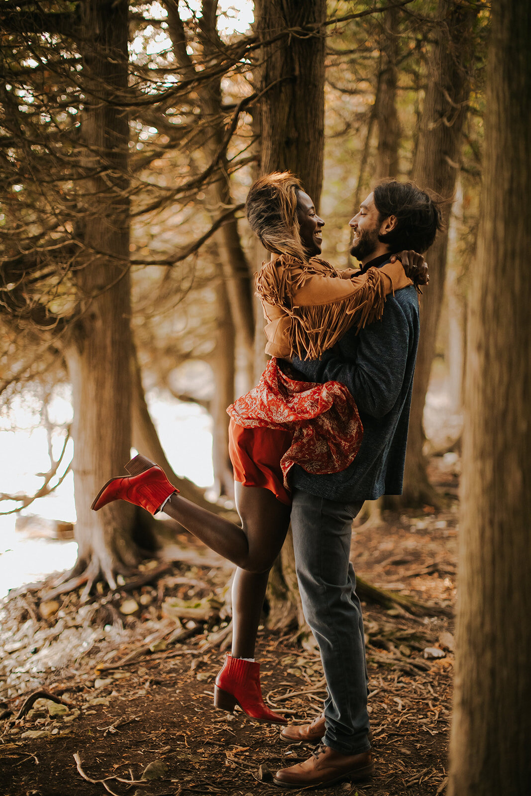 Newport State Park Engagement Session | O &amp; B Photo Co.