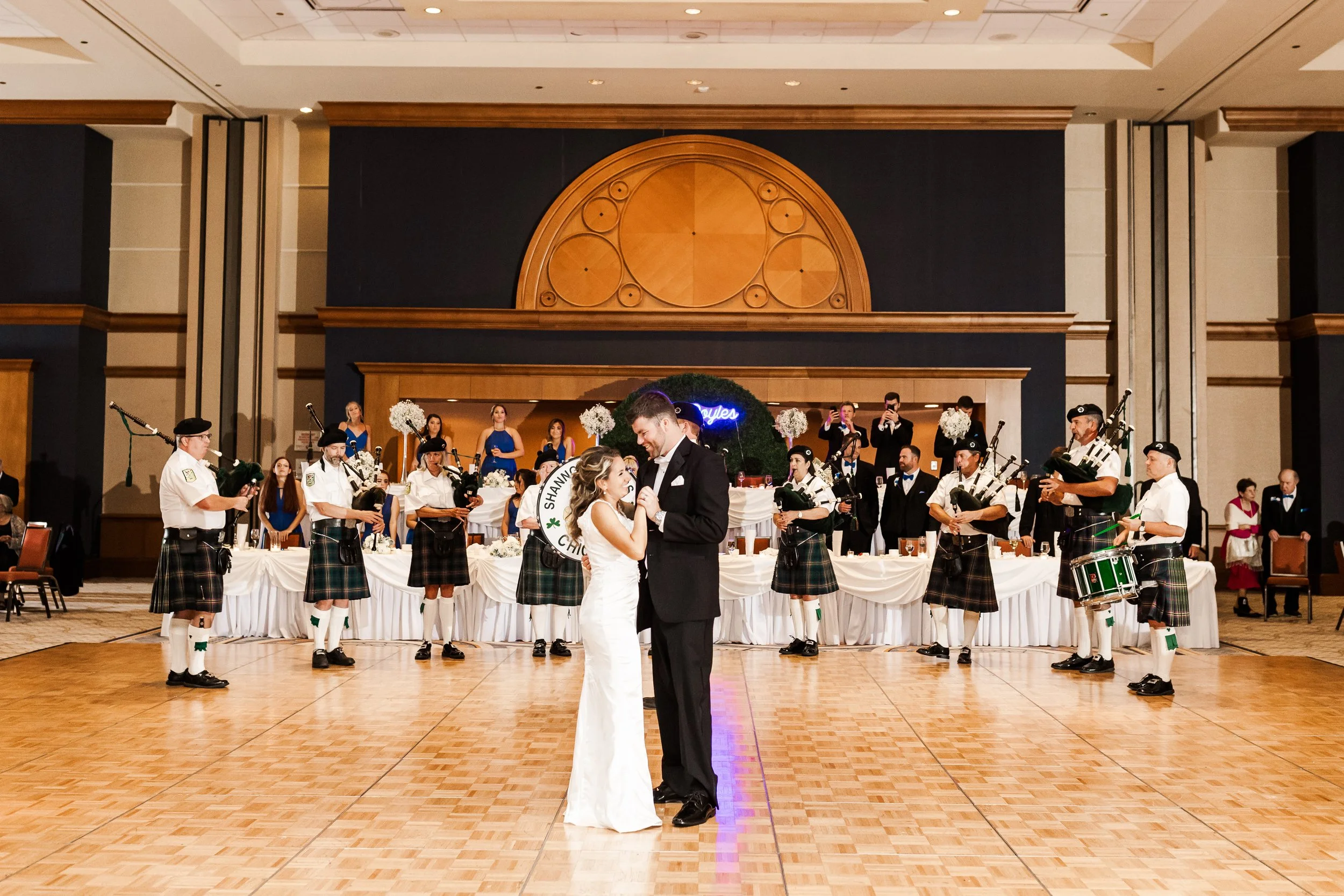 Downtown Irish Chicago Wedding
