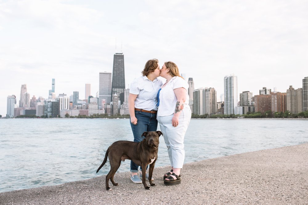 Mei Lin Barral Photography_North-Avenue-Beach-Chicago-Queer-Engagement-with-Dog-143.jpg