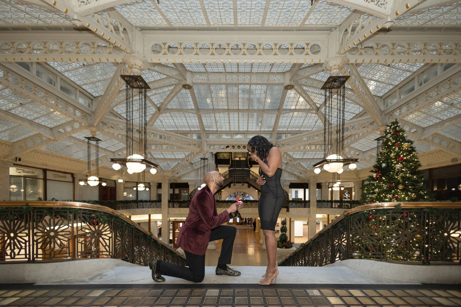 A Chicago Winter Rookery Surprise Proposal