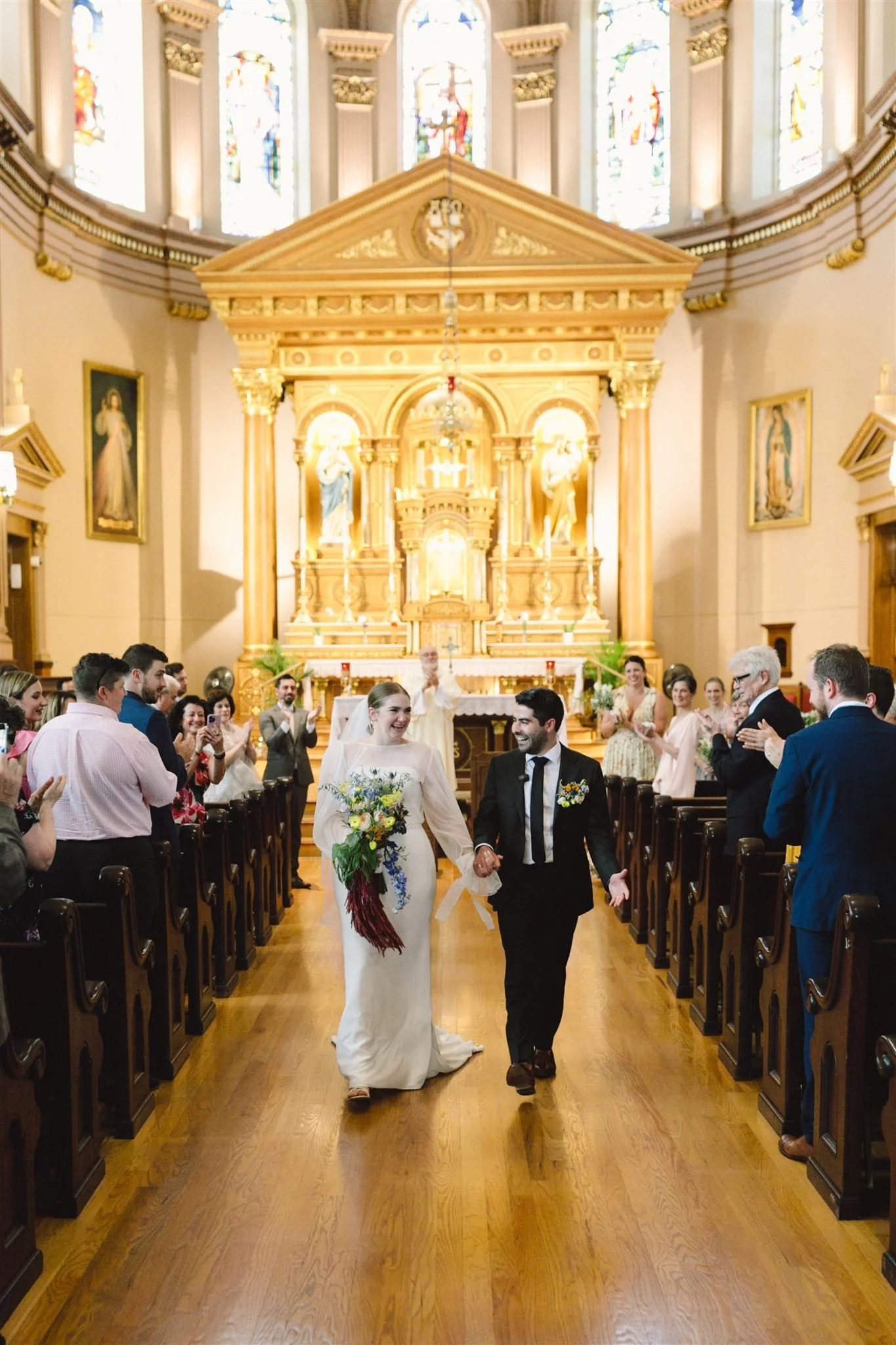 Chicago Church Wedding and Winnetka’s Community House Reception