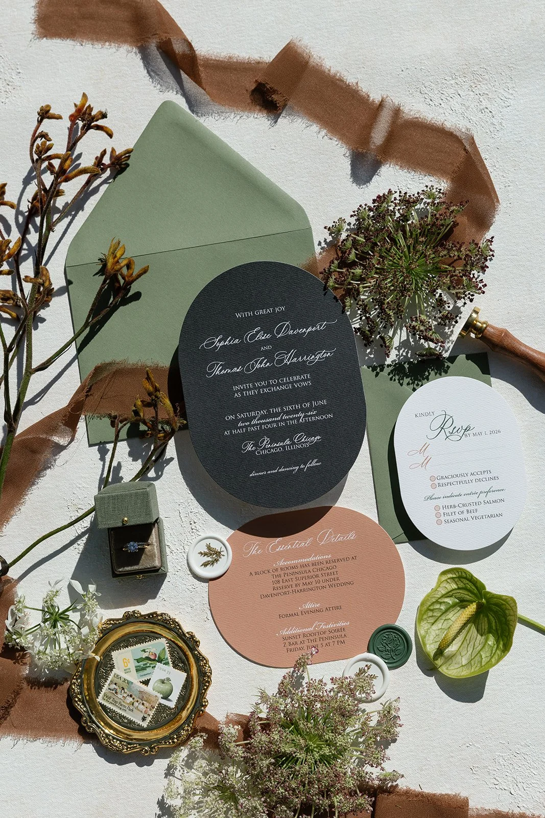 The First Impression of Your Wedding Starts on Paper