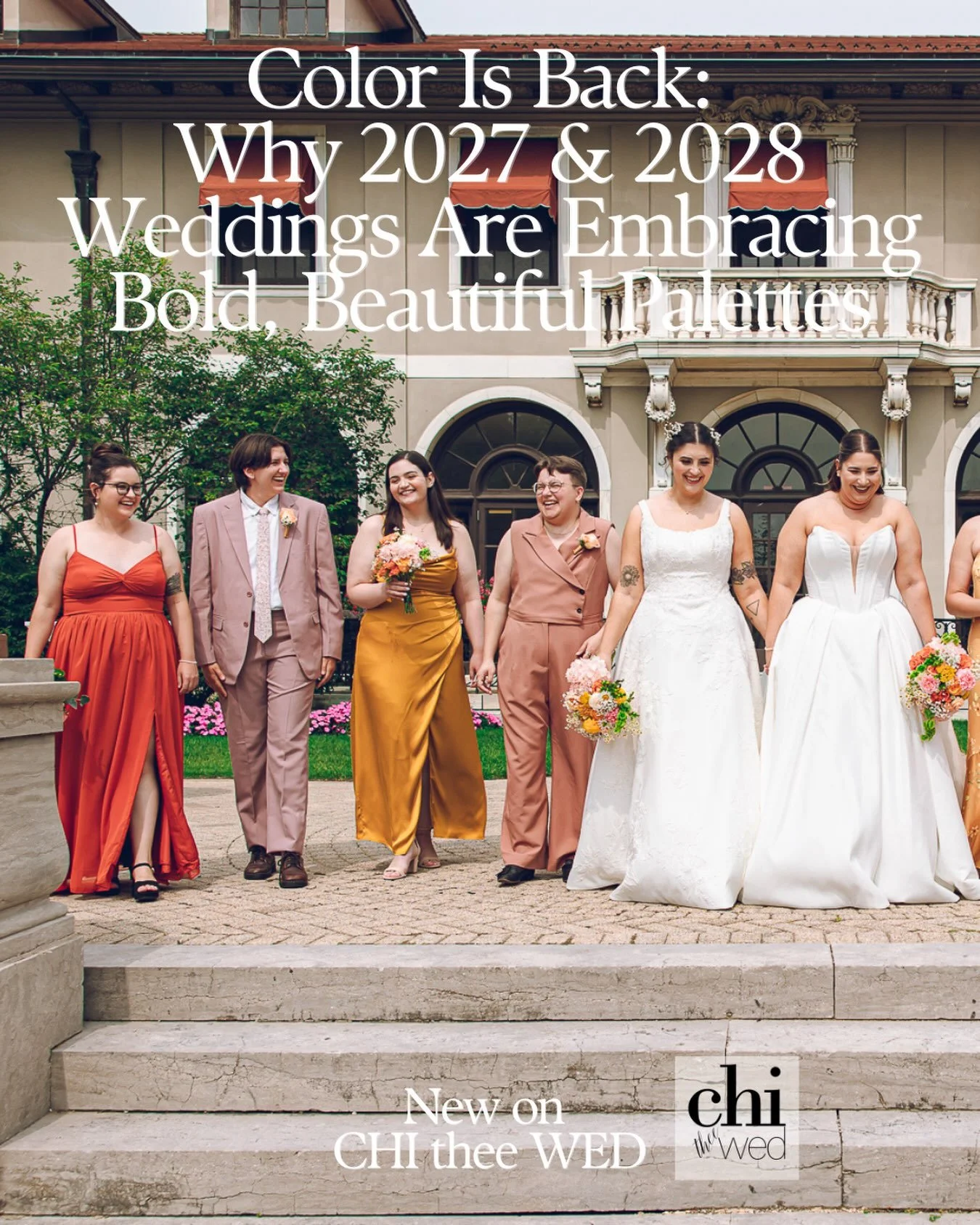 Color is making a comeback&mdash;and it&rsquo;s doing so in a big way. Today&rsquo;s couples are looking for ways to create weddings that feel deeply personal and unforgettable. Rather than following a single aesthetic, they&rsquo;re embracing palett