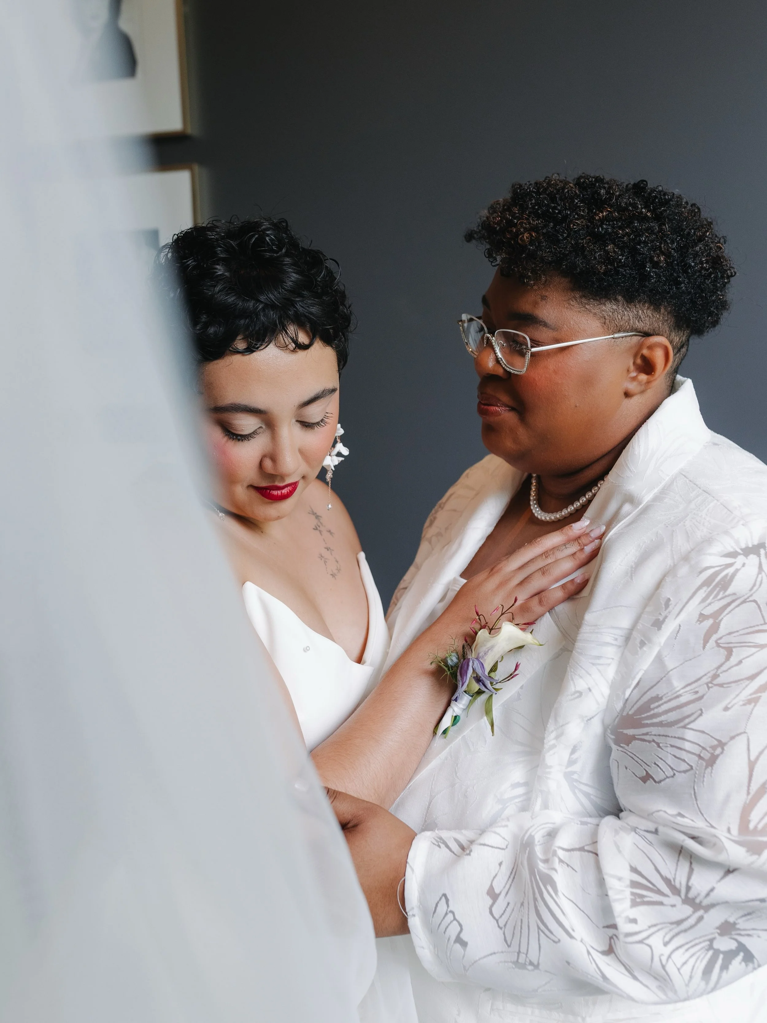 From the beginning, Erica and Isabella wanted their wedding to feel personal, joyful, and centered on community. As their planner, my role was to help translate those values into each decision while creating a day that allowed them to remain fully pr
