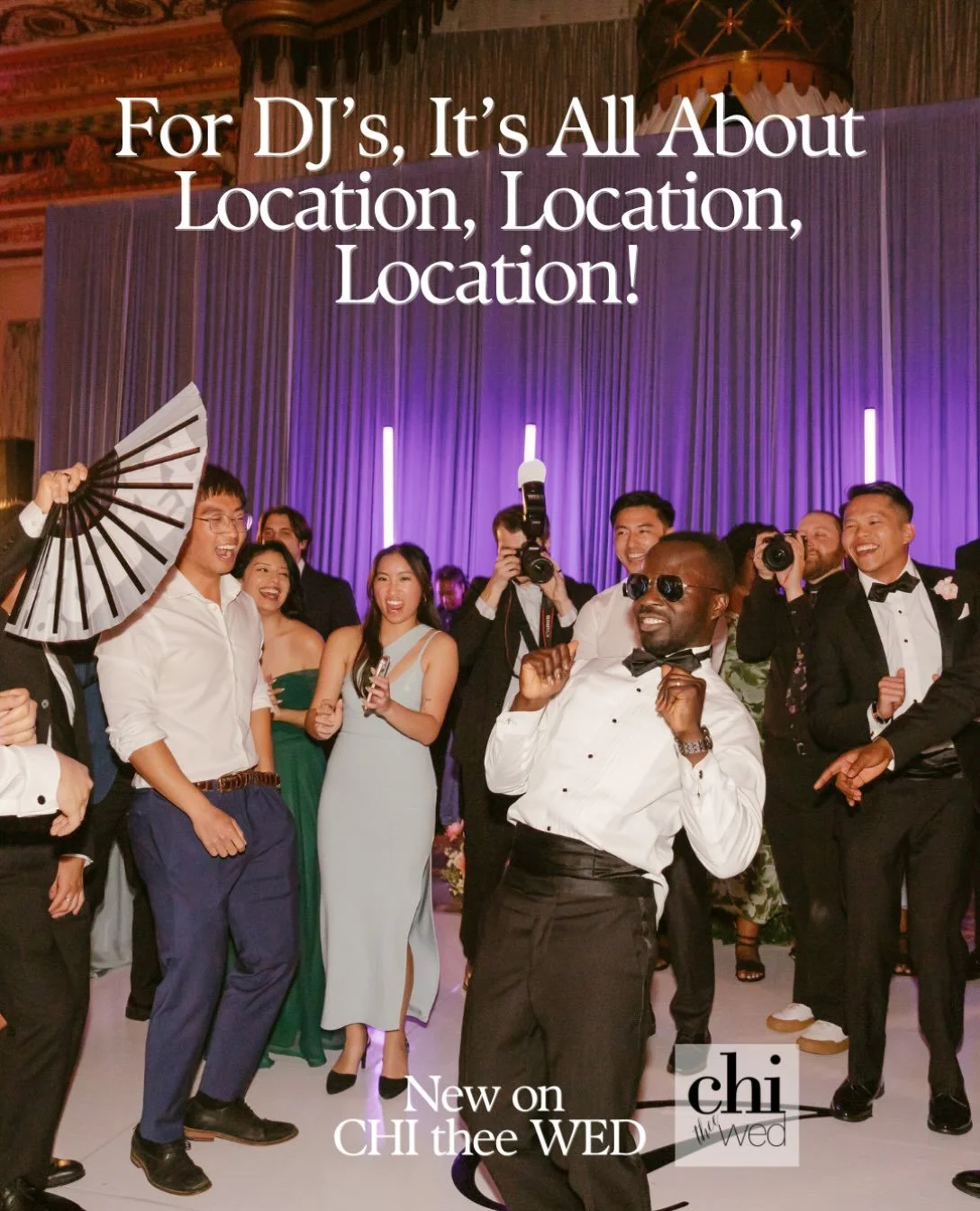 In today&rsquo;s post, DJ and @chitheewed Curator Trevor with @totalharmonyent gives three reasons he encourages couples and planners to place the DJ close to the dance floor, and centered in the room whenever the layout allows. Read more to find out