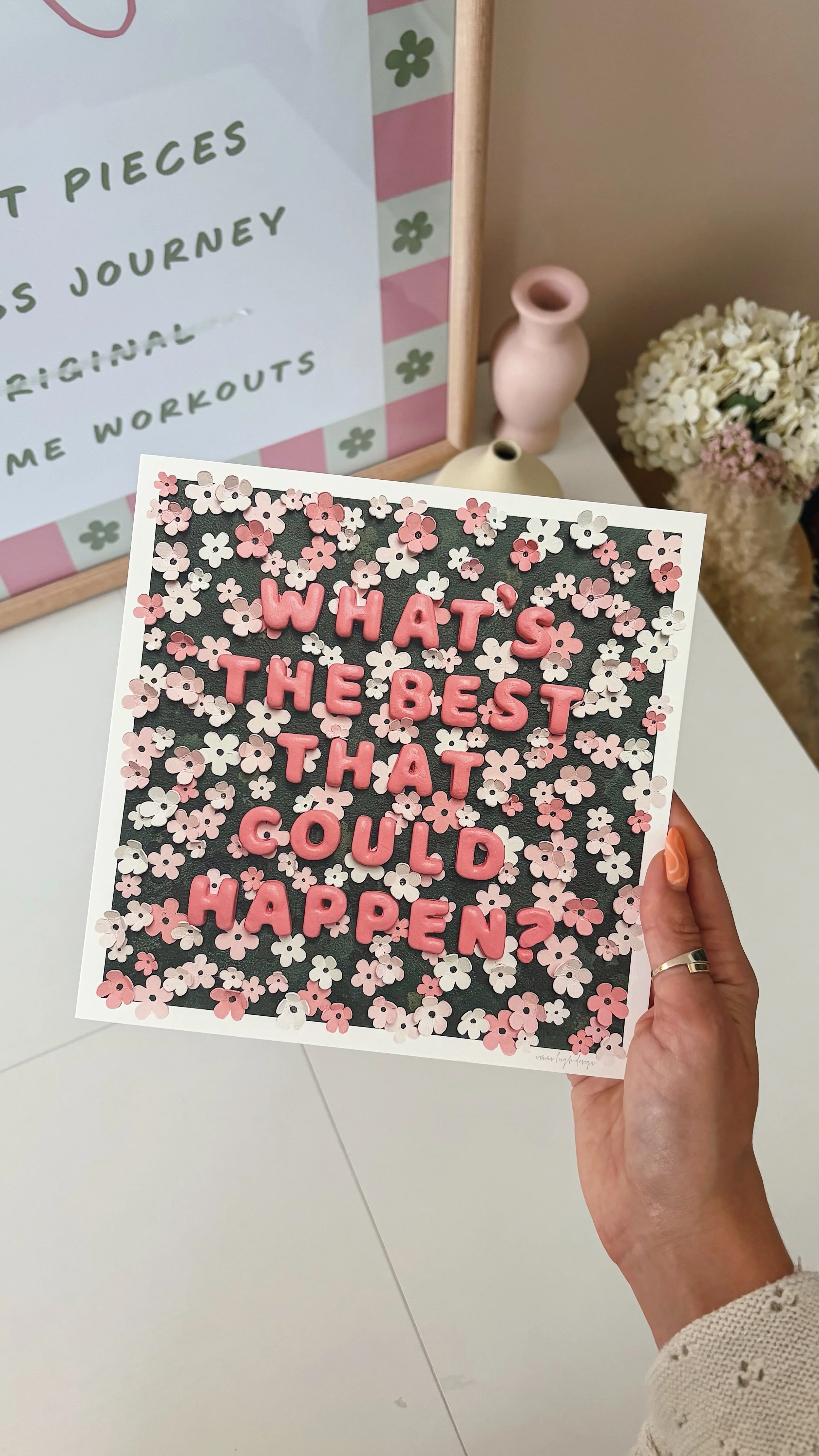 "THE BEST" Art Print