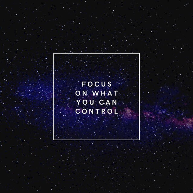 With the ever-changing and mostly grim world forecast we are in currently, it's easy to get caught in the negativity. So many factors are completely out of our control. It&rsquo;s now more than ever that we need to keep the things that we CAN control