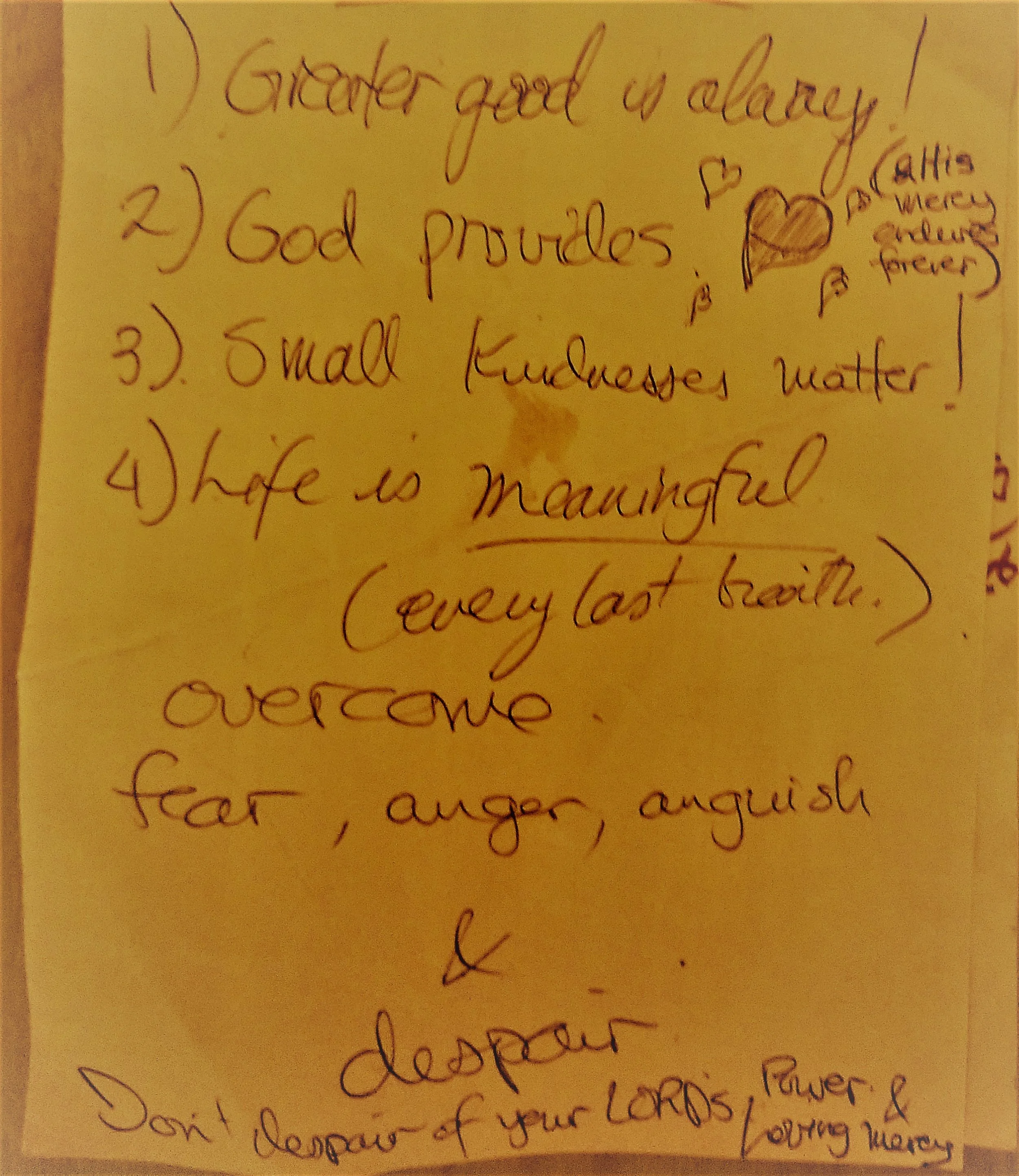 God Provides (and His Mercy Endures Forever!)