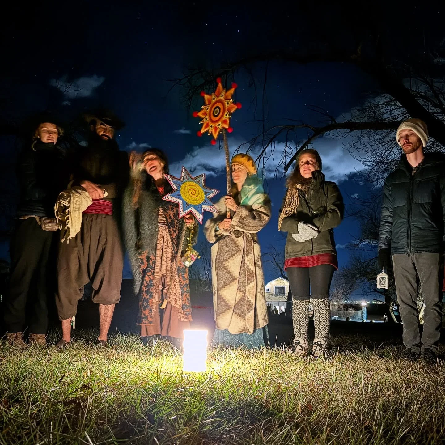 Last night we gathered in the old ways to honor the Winter Solstice ✨

This morning I received a refund request  from someone who arrived during our Solstice story time portion of the event. She was late and missed some of the context, and arrive to 