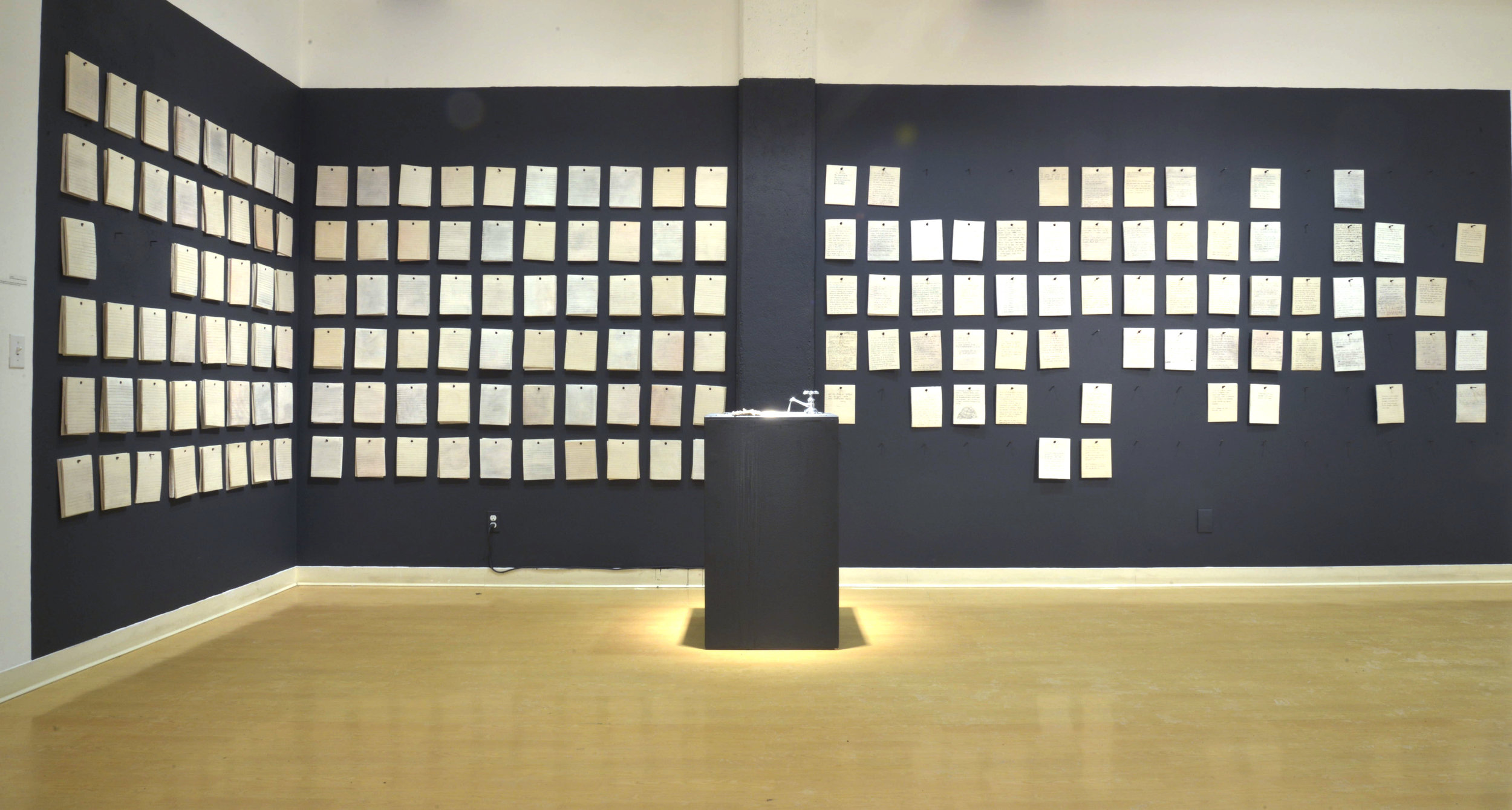   , is repair.  2016. Installed at the UC Gallery, Missoula. Photo Credit Karl Schwiesow 