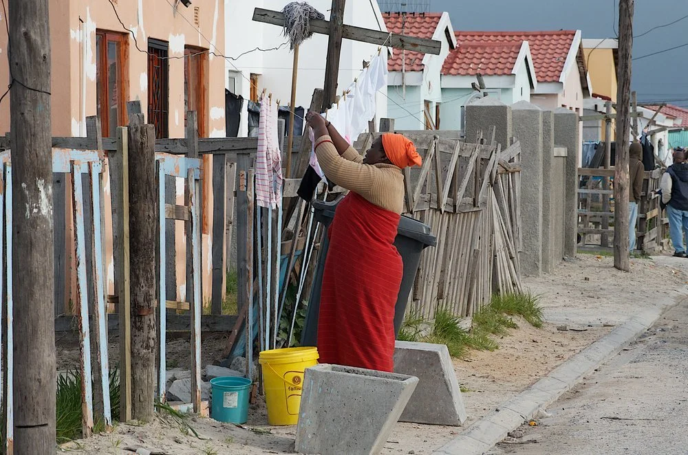 Township, drying clothes
