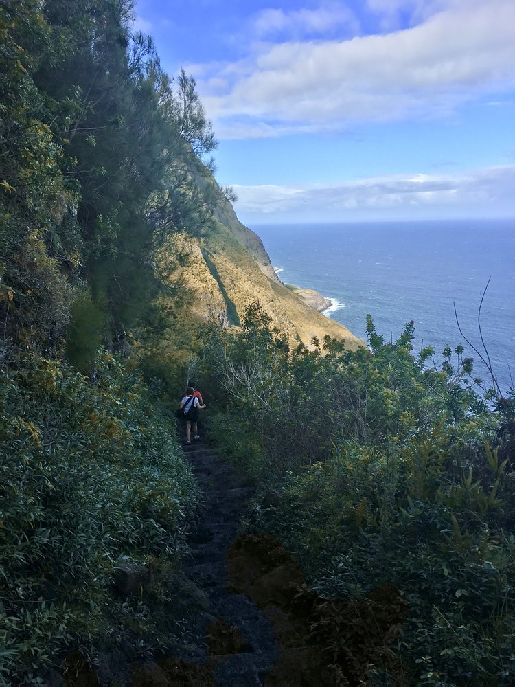 Views from the trail leading to Kalaupapa