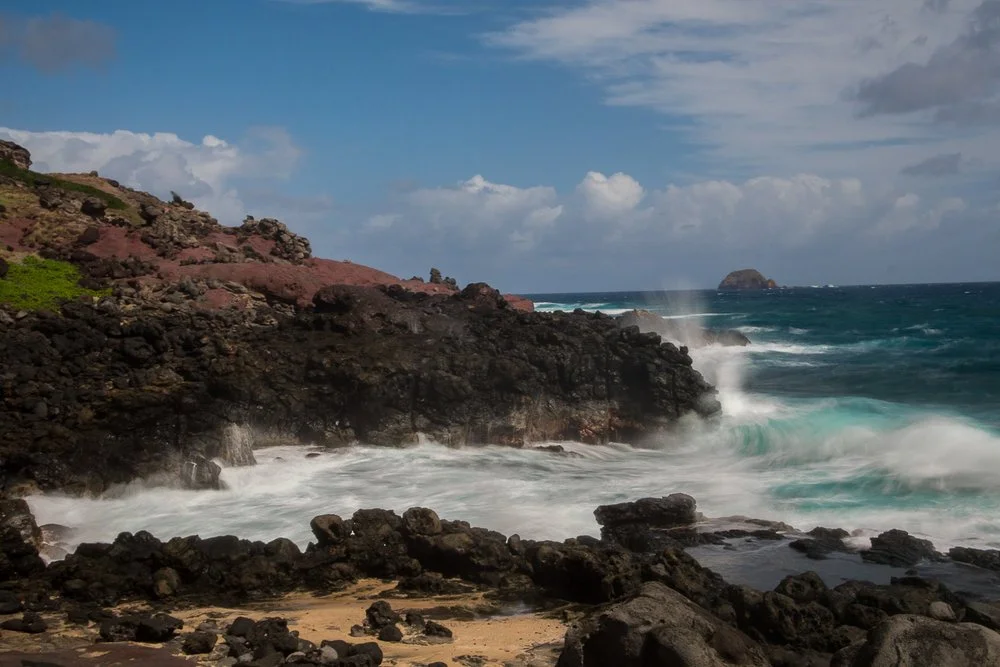 Molokai rugged coastline