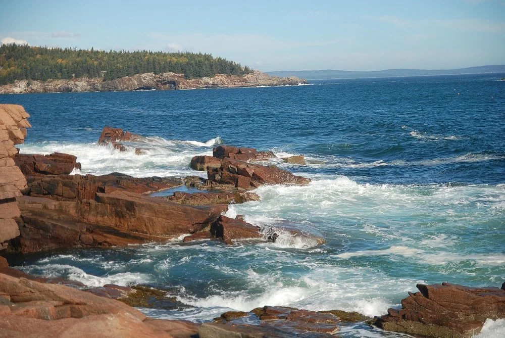 Acadia coastline