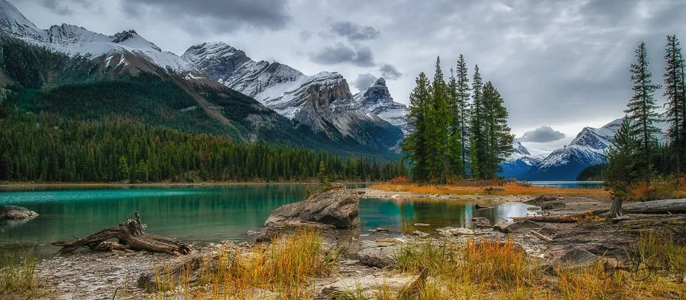 Spirit Island, Lake Maligne, Jasper.