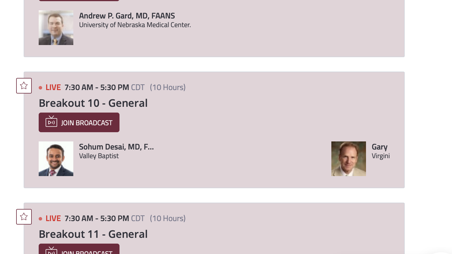 AANS/CNS Goodman Oral Board Review Course