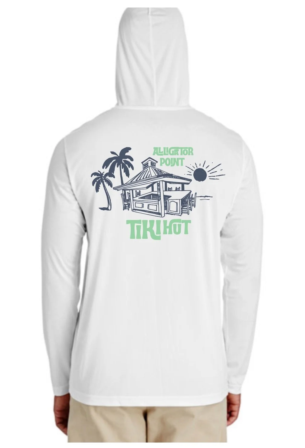 Tiki Hut Fishing Shirt