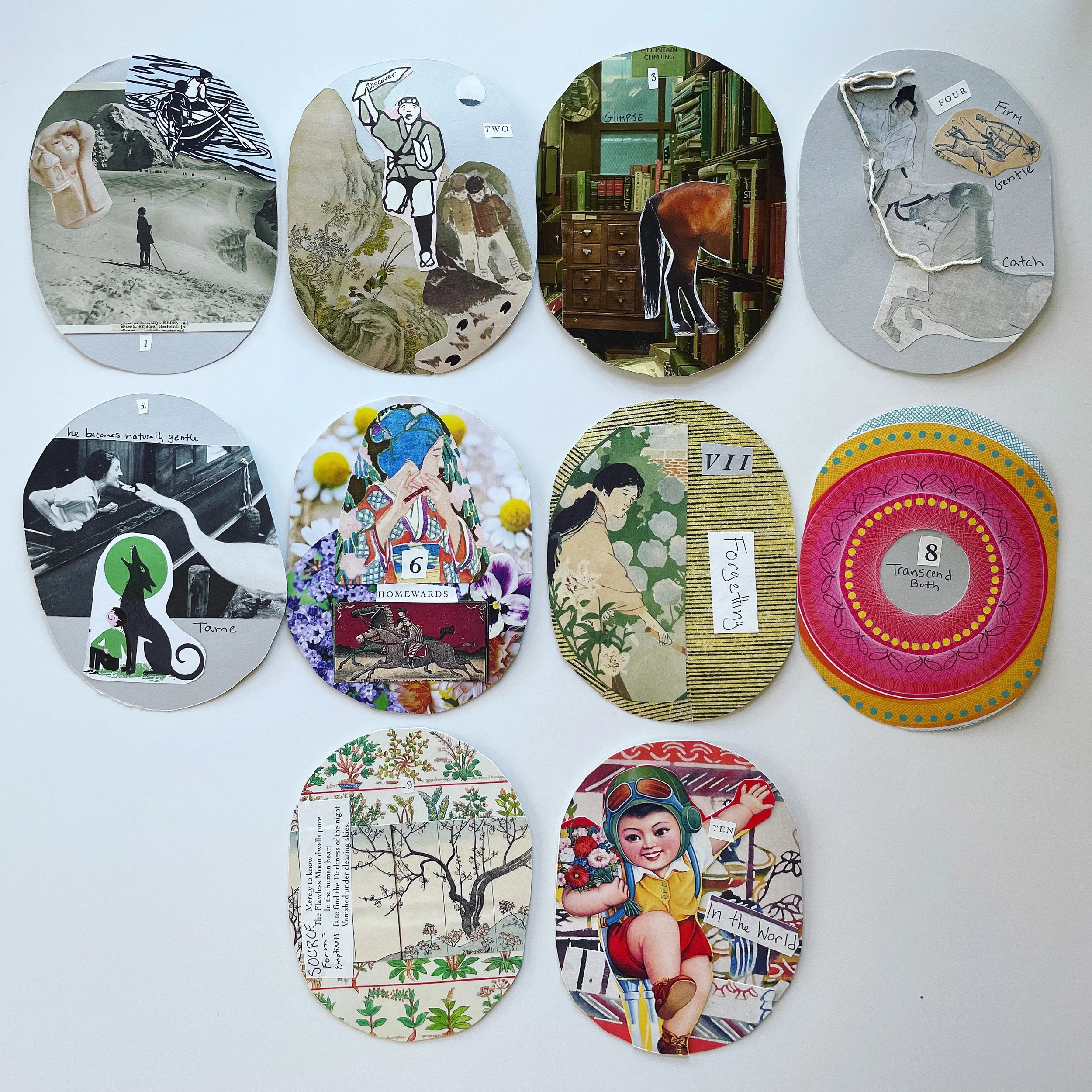 10 Oxherding Pictures