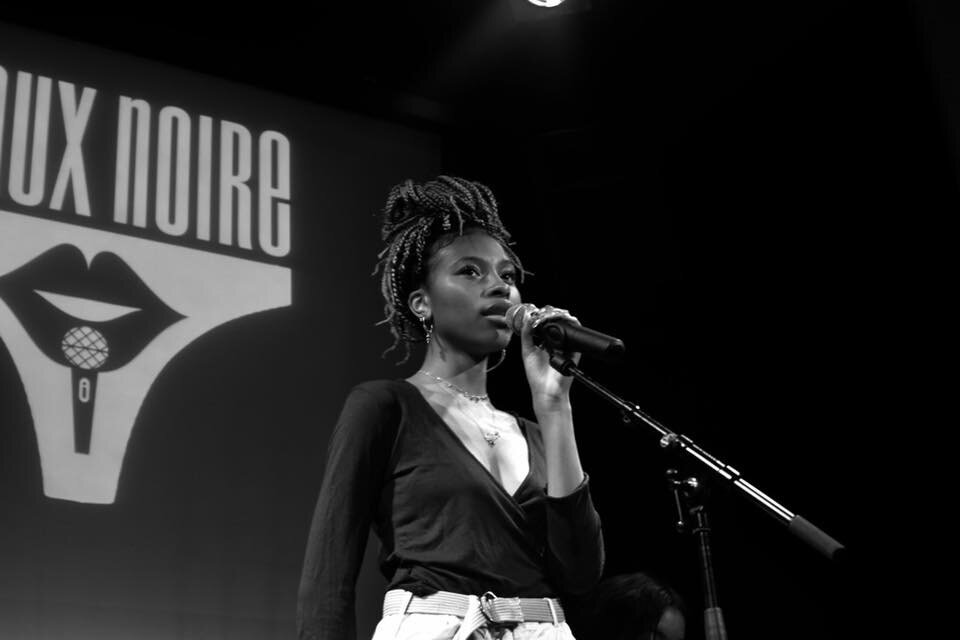 Tora performing at Heaux Noire