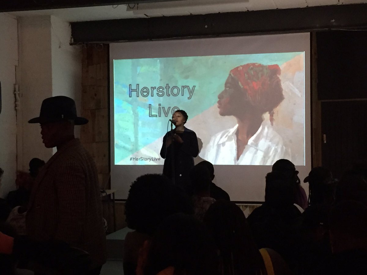 Herstory LIVE BLM Exhibition at Centrala 2016