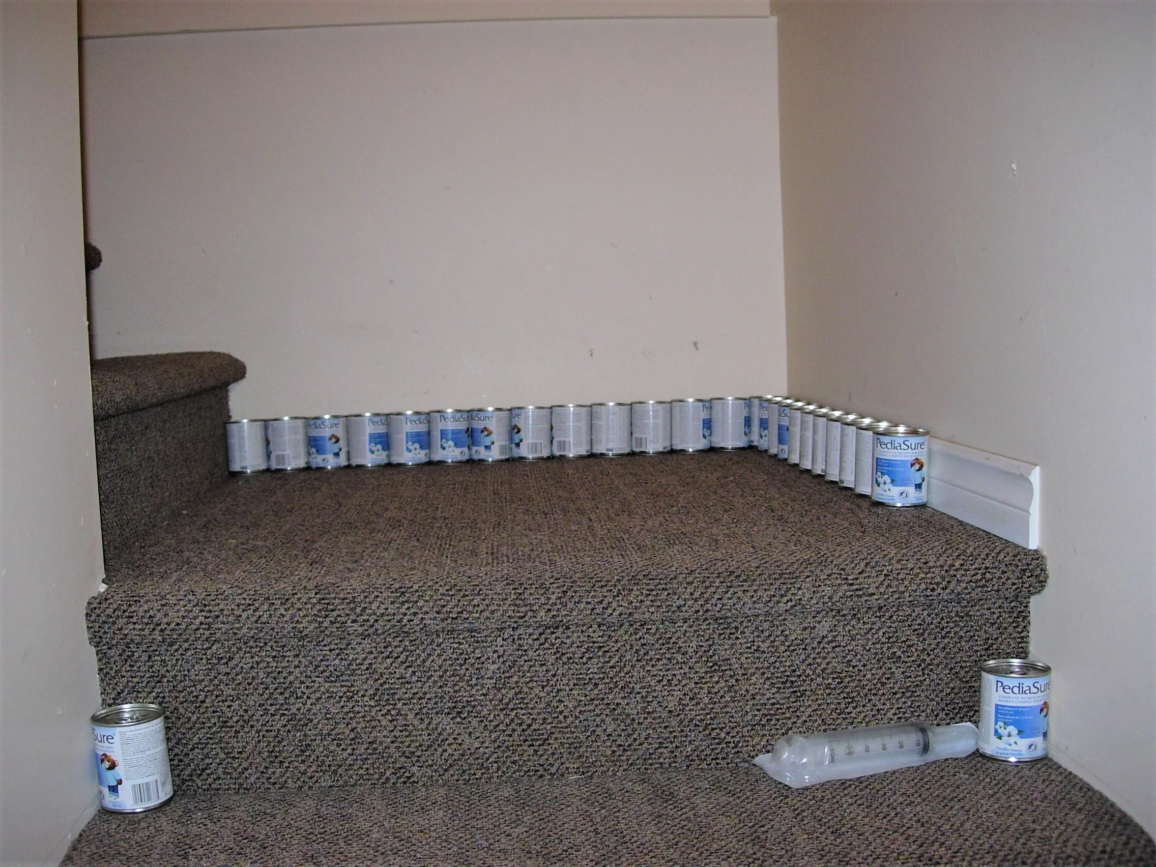 Syringes and Pediasure