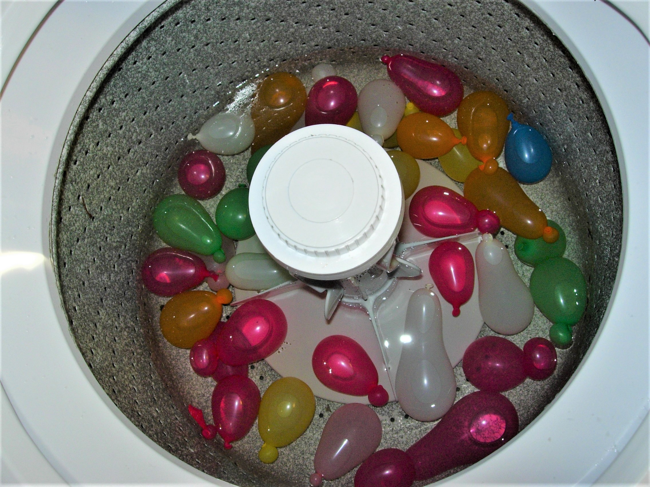 Washing Balloons July 2008