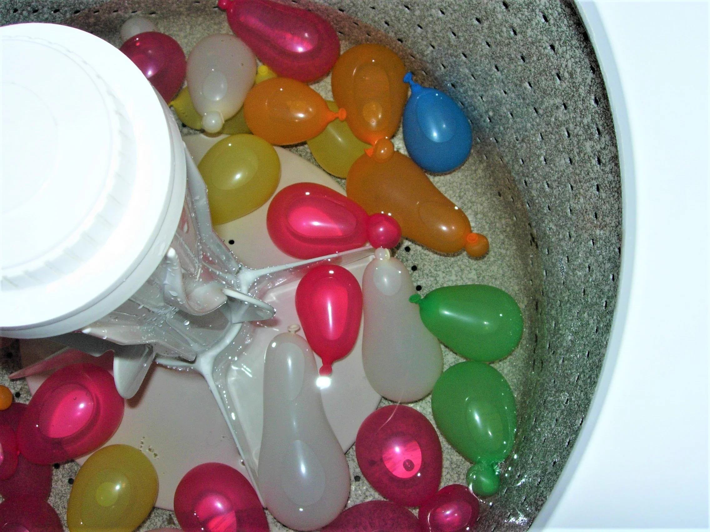 Washing Balloons July 2008