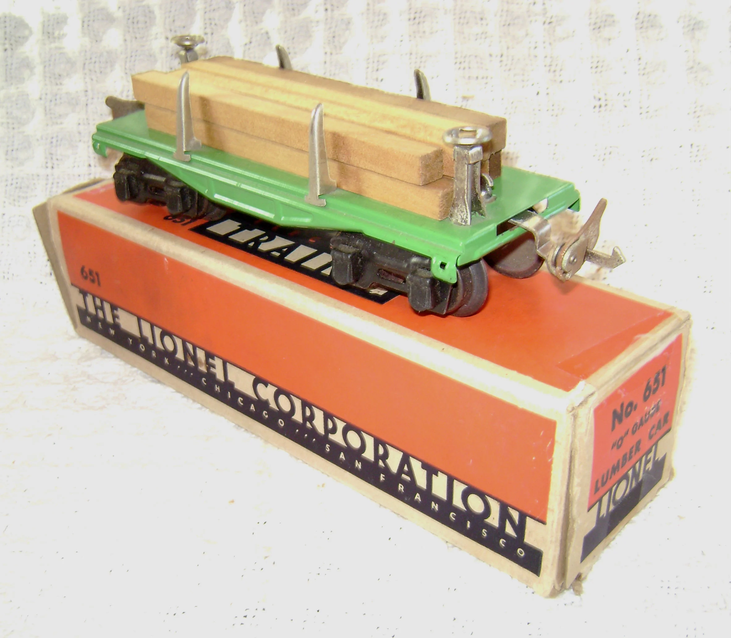 pre war lionel o gauge trains