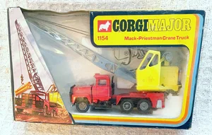 Nice Boxed Corgi Major 1154 Mack-Priestman Crane Truck — Tobias 