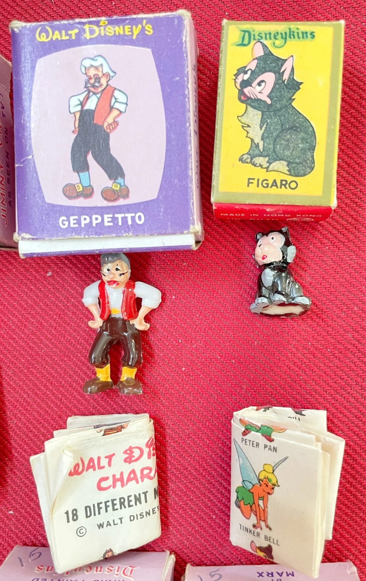 MARX TOY disneykins ピノキオ プレイセット　1961年 Complete Boxed Marx Disneykins Pinocchio Set — Tobias Toys