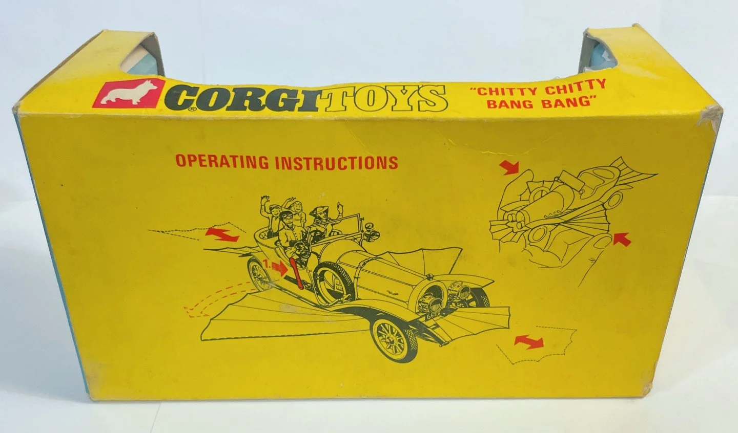 Chitty Chitty Bang bang near mintコーギートイズ Mint Corgi Chitty-Chitty-Bang-Bang Flying Car Deluxe 25th