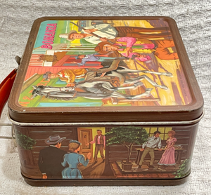 Nice 1965 Aladin Bonanza Lunchbox — Tobias Toys & Trains