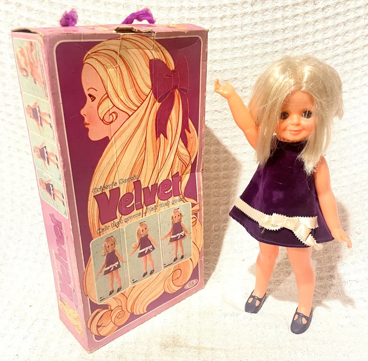 Boxed 1971 Ideal Velvet Doll — Tobias Toys & Trains