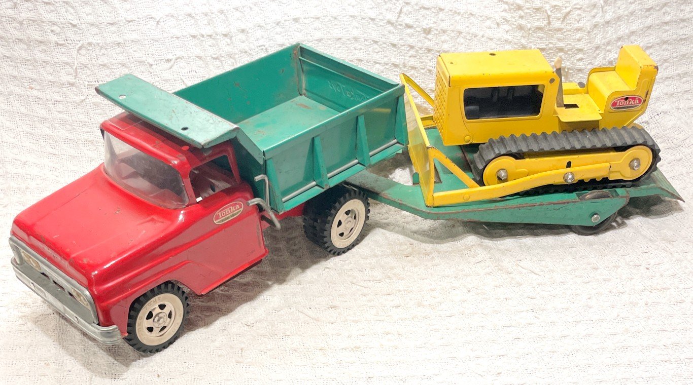 1962 Tonka Landscapers Set — Tobias Toys & Trains display picture 1